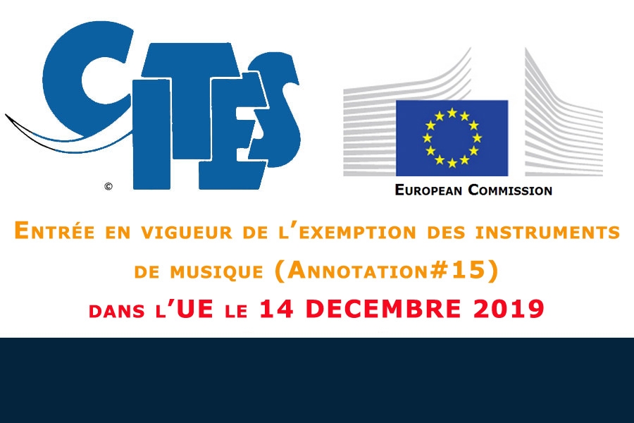 Entrée en vigueur de l’exemption