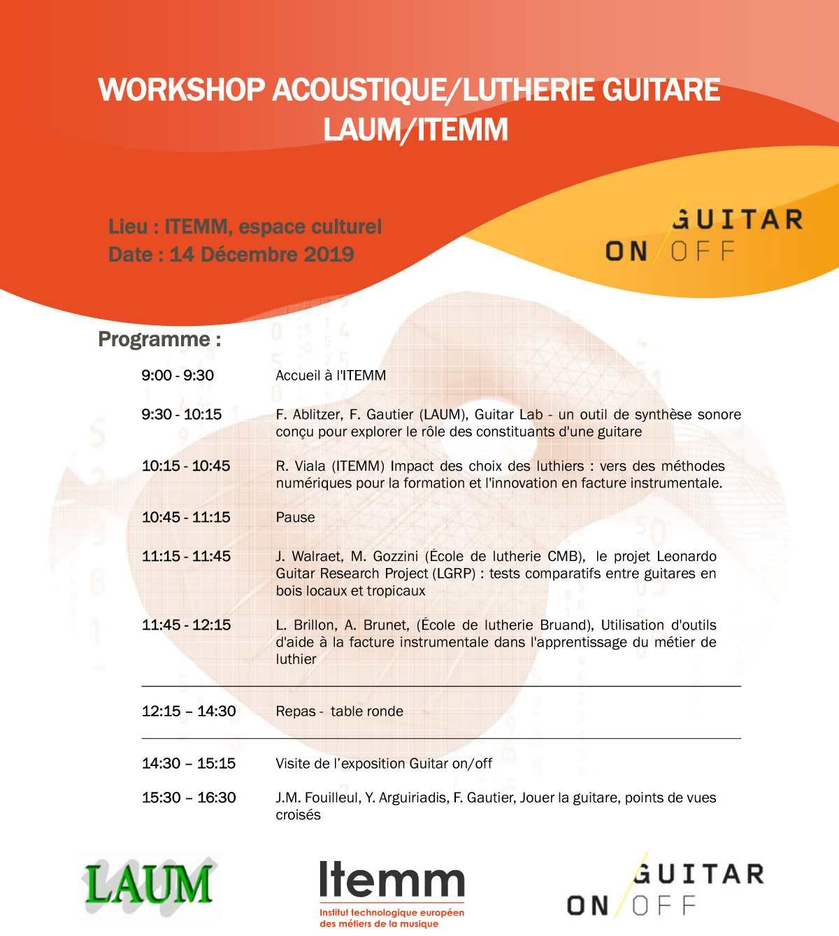 Workshop GuitarLab 14dec